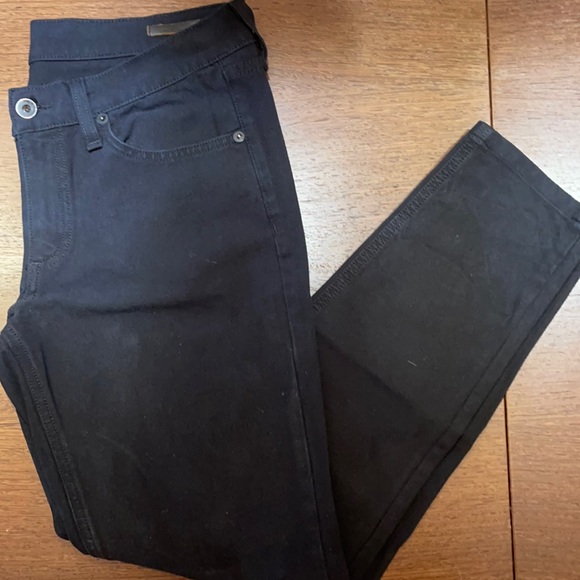 Rag&Bone slim skinny Jean in equestrian black. Size 29. - Picture 2 of 5